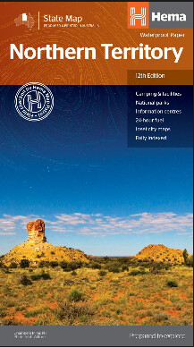 Hema Northern Territory - State Map