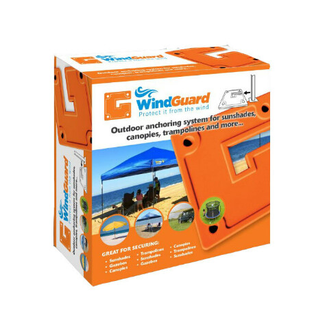 WindGuard Gazebo Anchor System, Style: Anchoring System - 4pk