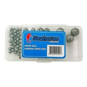 Seahorse Tackle Sinker &amp; Swivel Range, Style: Sinker Combo Pack 55PC