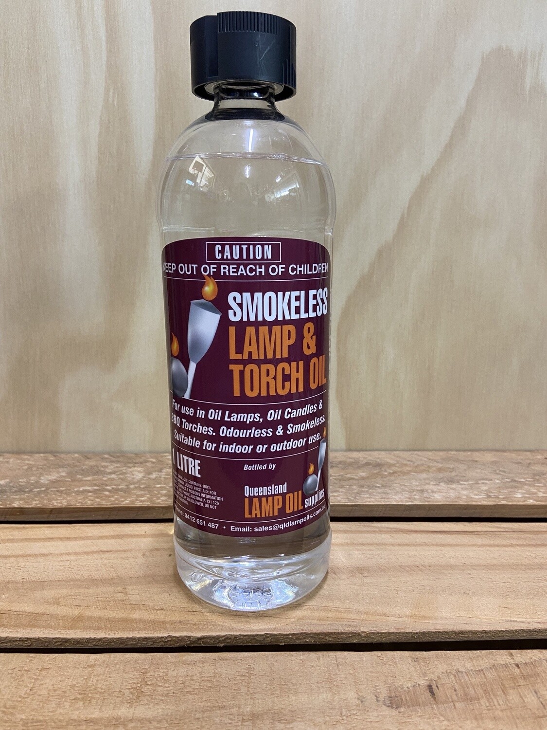 Smokeless Lamp Oils and Citronella, Title: Unscented 1L