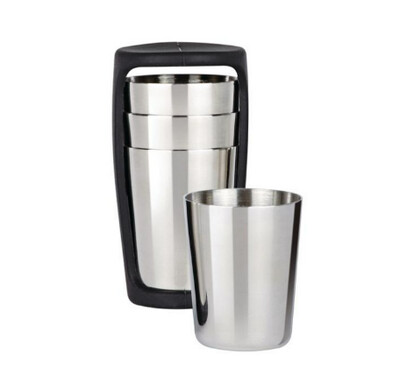 Nuance Hip Flask Cups - 4pk