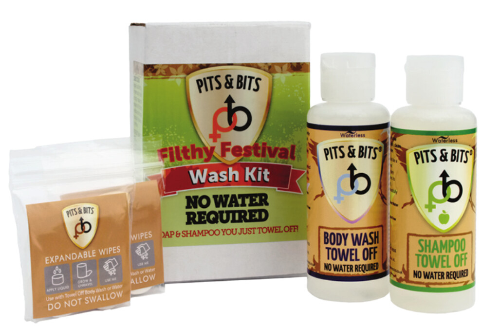 Filthy Festival Wash Kit, Title: Wash Kit