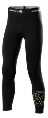 Vigilante Baselayer Legging Range, Size: 6 Black/Peacock