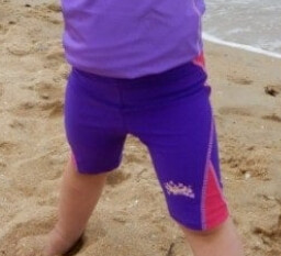 Radicool Kids Sun Shorts - Purple, Size: 14