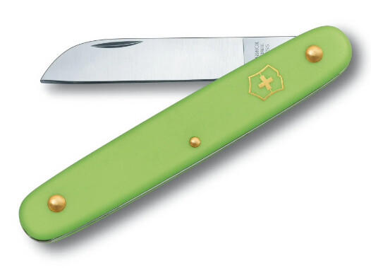 Victorinox Pocket Floral Knife Range, Colour: Green