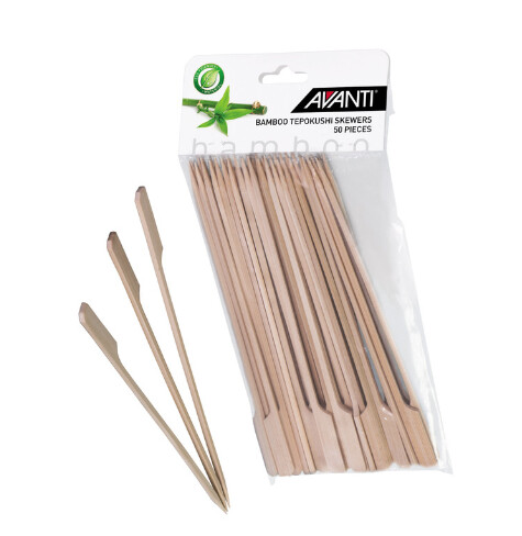 Avanti Bamboo Tepokushi Skewers 50 Pack
