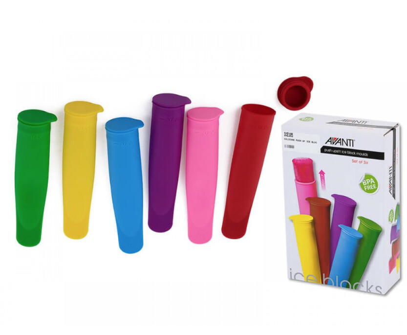 Avanti Silicone Push Up Ice Block Moulds