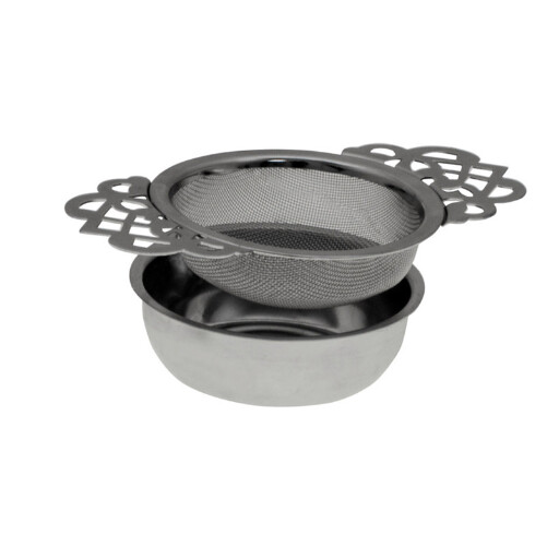 Avanti Empress Tea Strainer &amp; Drip Tray