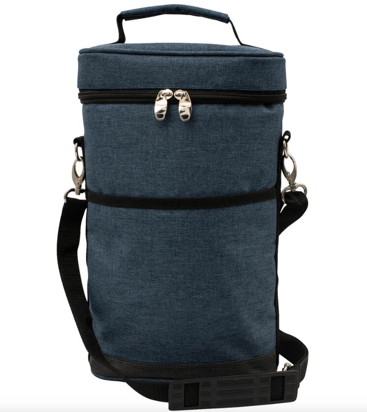 Karlstert Premium  Bottle Carrier, Colour: Blue 2 Bottle
