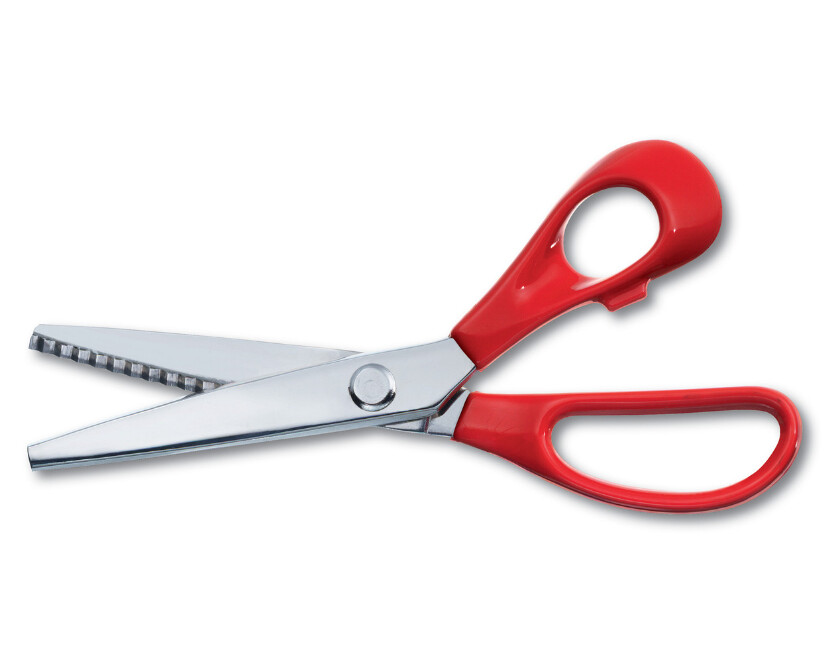 Victorinox Pinking Scissors / Shears 21cm Red