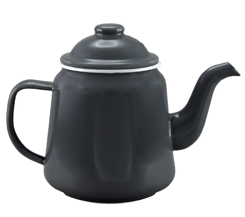 Falcon Enamelware Dark Grey, Title: Tea Pot 14cm 1.5L