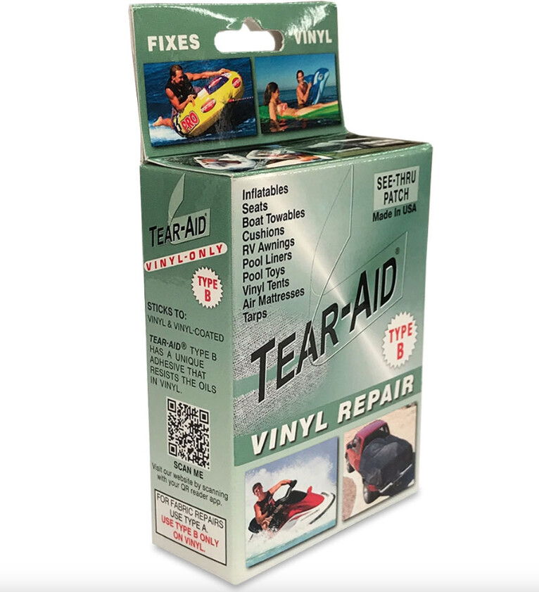 Tear-Aid Vinyl Repair, Title: Vinyl Type B