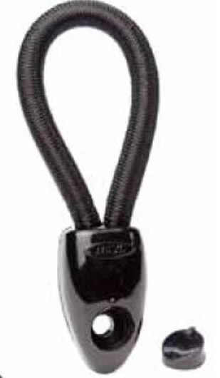 Supex Bungee Loops - Shock Cord, Title: 70mm - Black