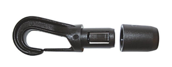 6mm Shock Cord Hook, Size: 6mm