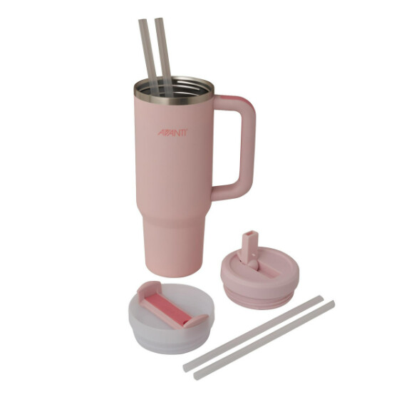 Avanti Hydroquench 1L W/2 Lids, Color: Blush