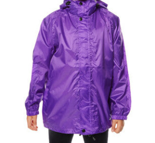 XTM Stash Kids Rain Jacket - Assort Colours, Title: Purple - Size 8