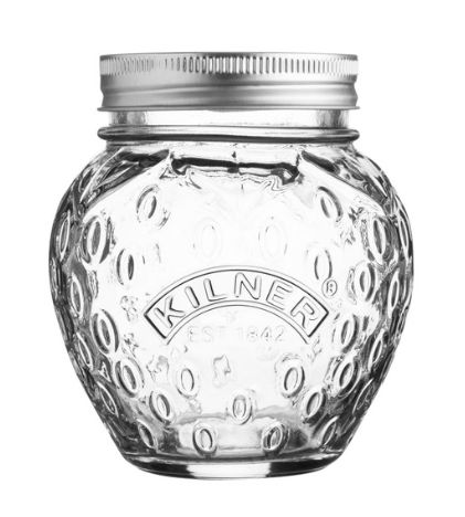Kilner Fruit Preserve Jar 400ml Range, Size: Strawberry 400ml
