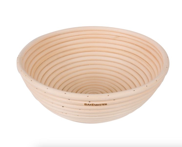 Bakemaster Banneton Proving Basket Range, Style: Round 22 x 8.5cm