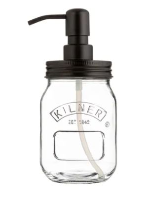 Kilner Liquid Soap Dispenser Jar 500ml