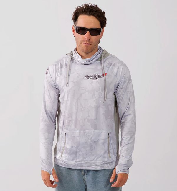 Ugly Fish Fishing UV Hoodie With Pocket, Size: XXS
