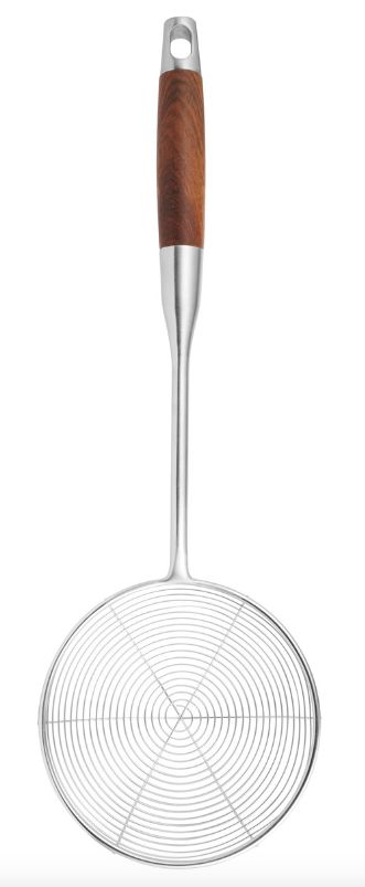 Avanti Wok Utensil Range, Size: Skimmer - 14cm