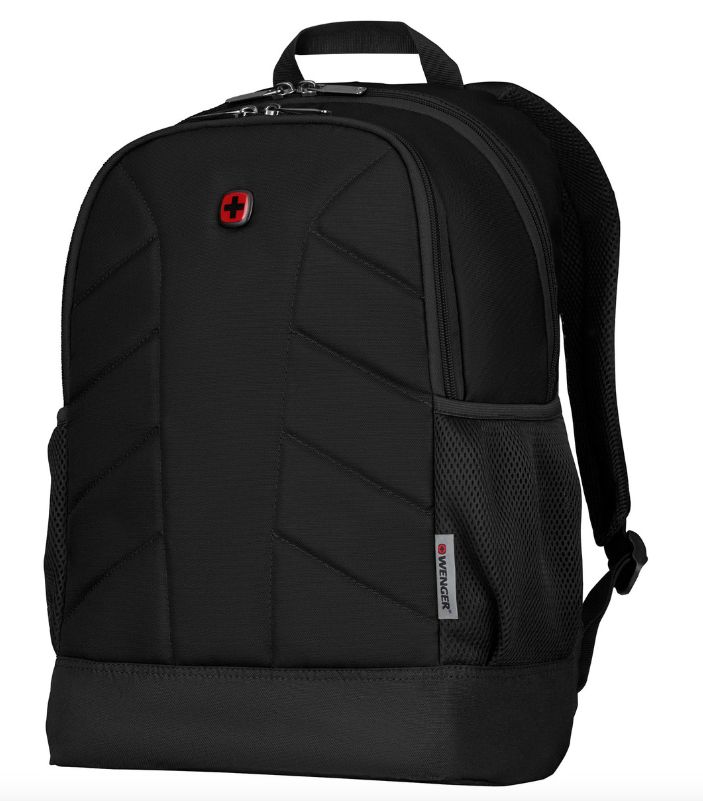 Wenger Quadma 16 Laptop Backpack Black