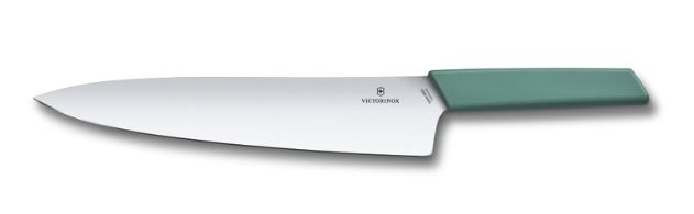 Victorinox Modern Kitchen Knife Range, Color &amp; Style: 25cm Carving - Sage