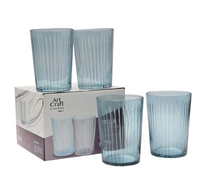 Sicillia Blue Glass Drinkware Range