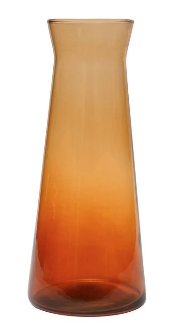 Art Craft Iconic Amber Glass Drink Ware Range, Style: 1.2L Carafe