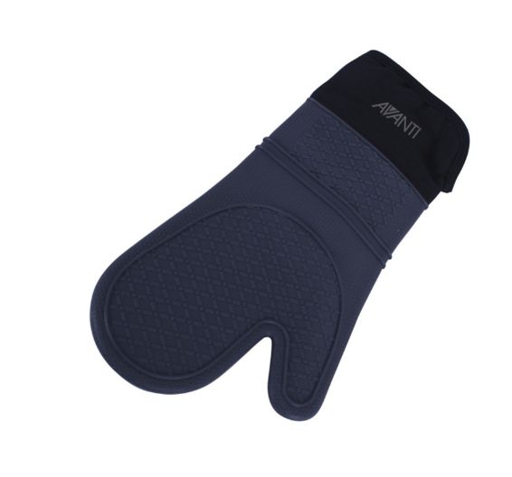 Avanti Silicone Oven Gloves, Color &amp; Style: Single Charcoal