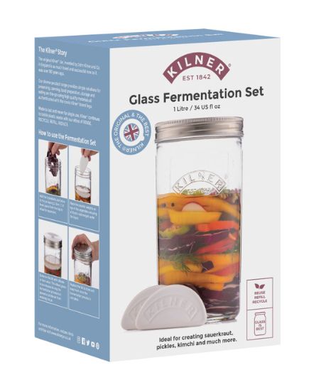 Kilner Wide Mouth Fermentation Set 1L