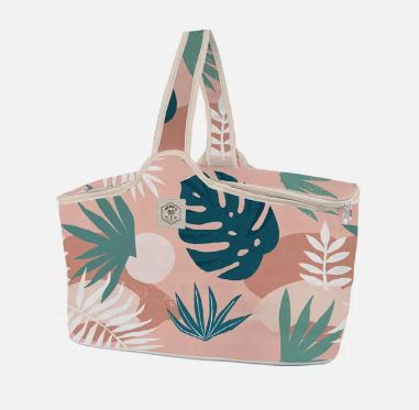 Good Vibes Picnic Cooler Bag Range, Title: Blush Palm