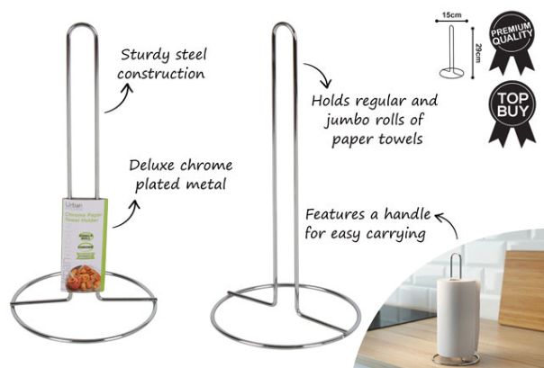 Paper Towel Holder Chrome