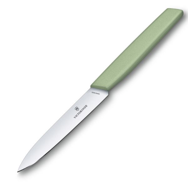 Victorinox 10cm Modern Straight Paring Knife - Moss Green