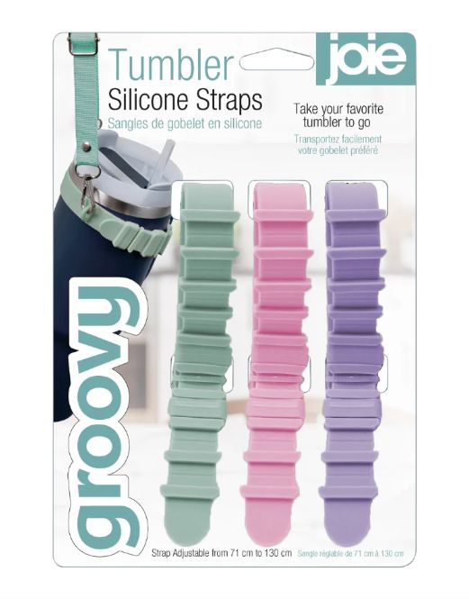 Joie Groovy Tumbler Silicone Straps 3 Pack