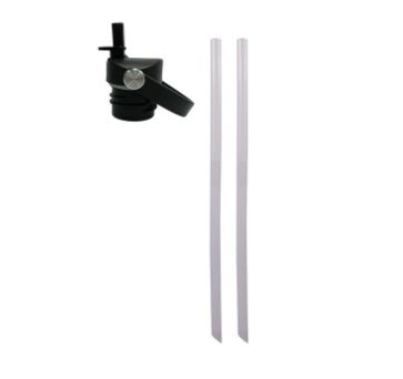 Avanti Bottle Accessory Range, Title: Hydroplus Sipper 750ml Lid, Colour: Black