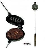 Rome Cast Iron and Accessories Range, Size: Hamburger Griller - Single