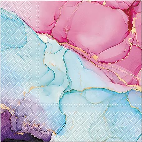 Paw Napkin Range, Title: Watercolour Dream