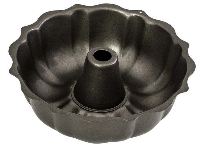 Bakemaster Fluted Ring Cake Pan