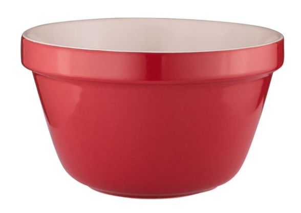 Avanti Stoneware Mixing Bowl Range, Size: 2.3L Red