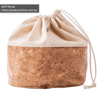 Karlstert Canvas &amp; Cork Bread Bag Large