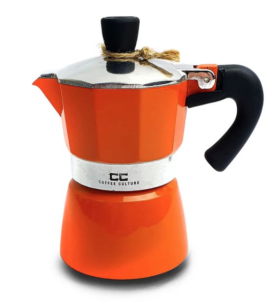 Coffee Culture Coffee Maker 1 Cup, Color: Orange 1 Cup