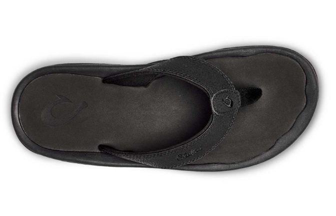 Olukai Mens Ohana - Black, Size: 8