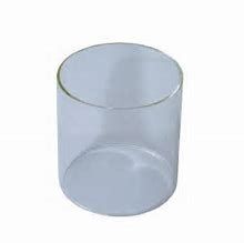 Gas Lantern Replacement Glasses, Size: Small Lantern, Material: Clear Glass
