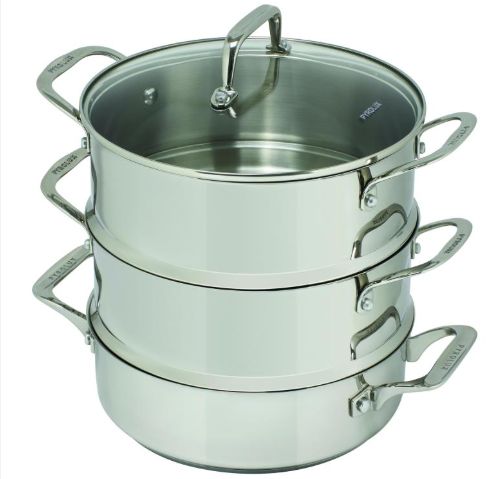 Pyrolux Pyrosteel 3 Tier Steamer Set, Product: 3 Tier 24cm