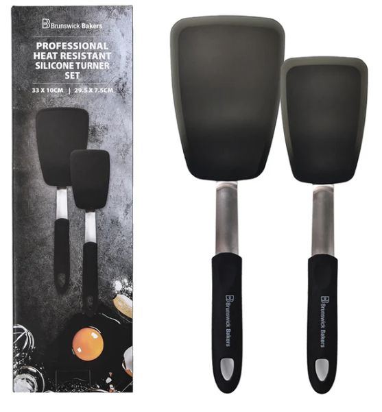 Brunswick Bakers Silicone Turner Set