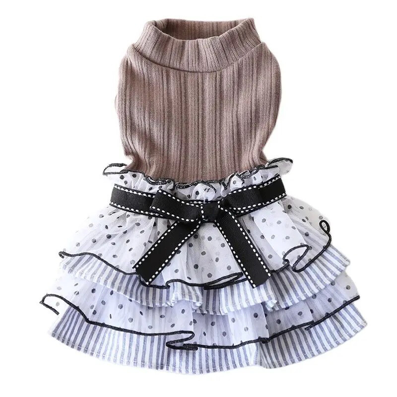 SLIM FLUFFY DRESS