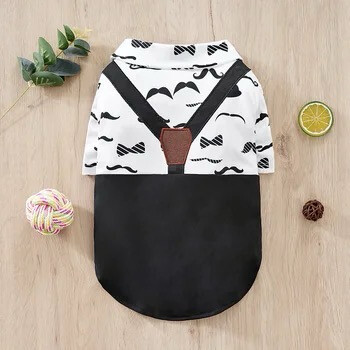 Mustard Suspender Shirt