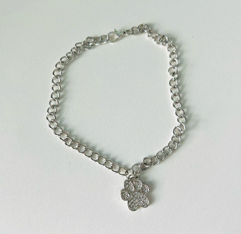 DOG PAW FASHION NECKLACE