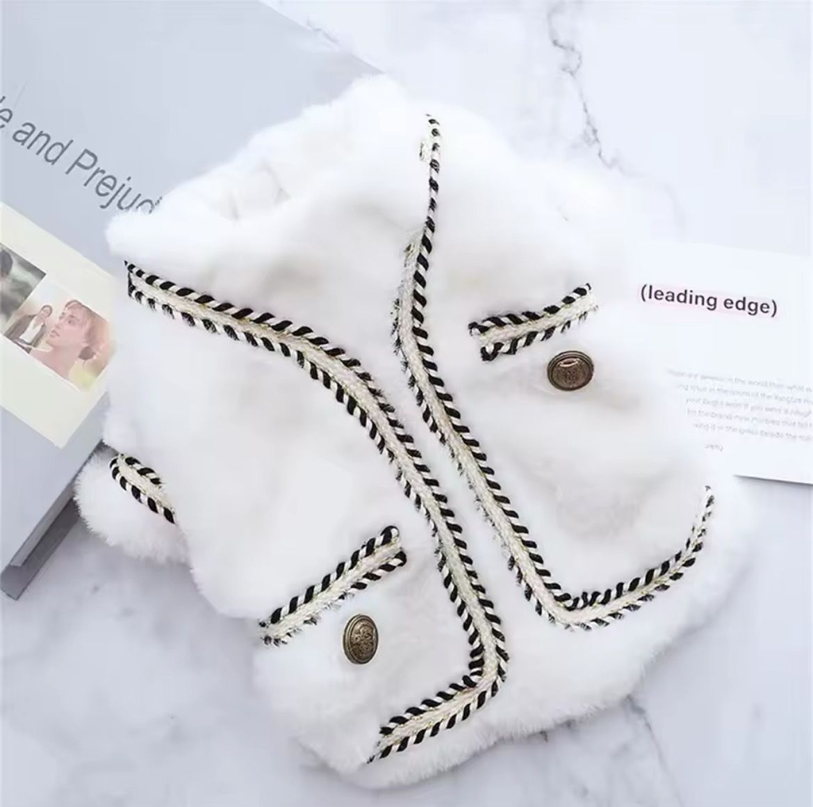 FANCY FLEECE THICK JACKET
